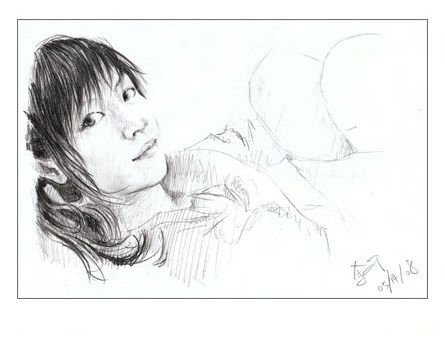 Drawing of A Girl