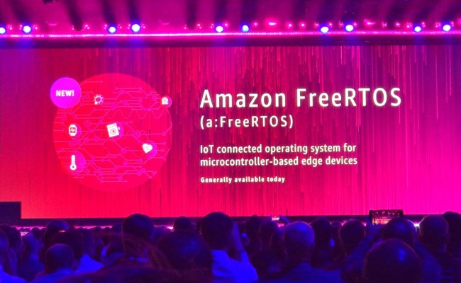【速報】IoTデバイスのOS「Amazon FreeRTOS」が発表されました #reinvent | DevelopersIO