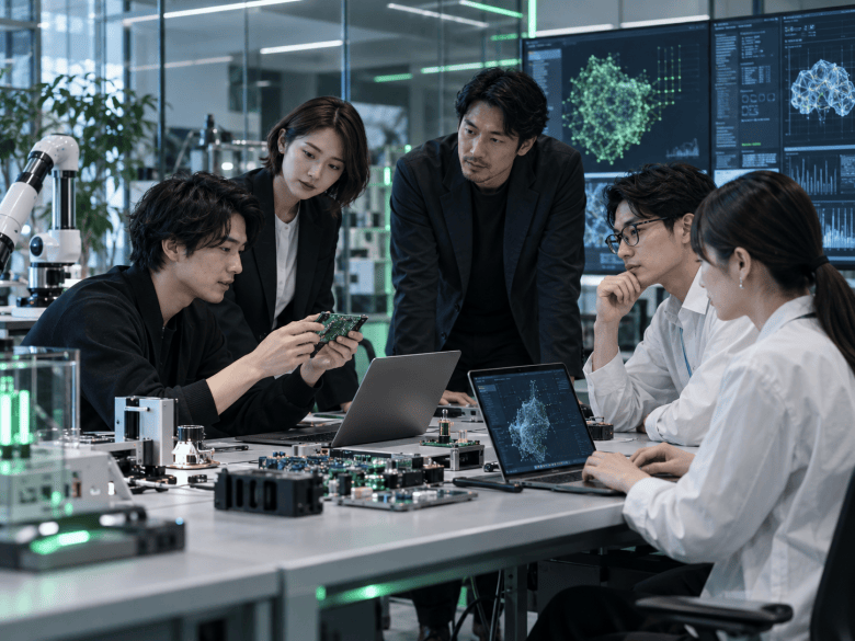 Deep Tech・AI・社内起業支援のイメージ