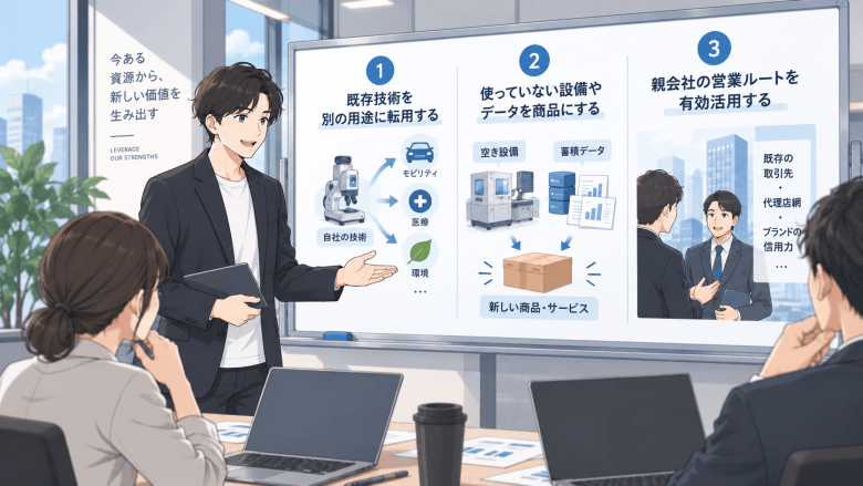 企業内企業 ビジネスモデル