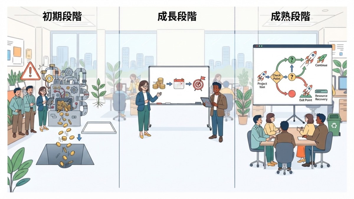 社内ベンチャー 撤退基準