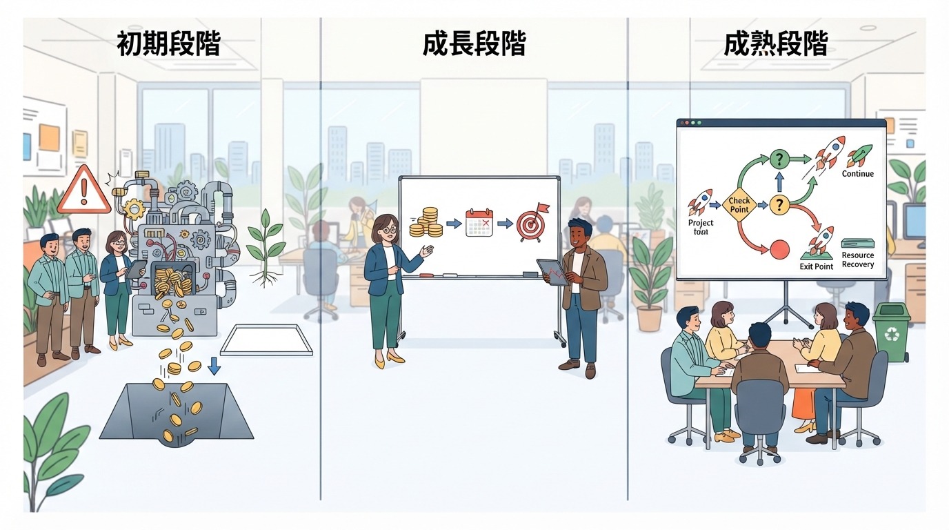 社内ベンチャー 撤退基準