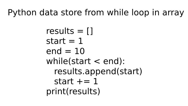 Python How To Store For Loop Iterations To A New Data Set Stack - Minimal Pattern Collection - Full HD Quality