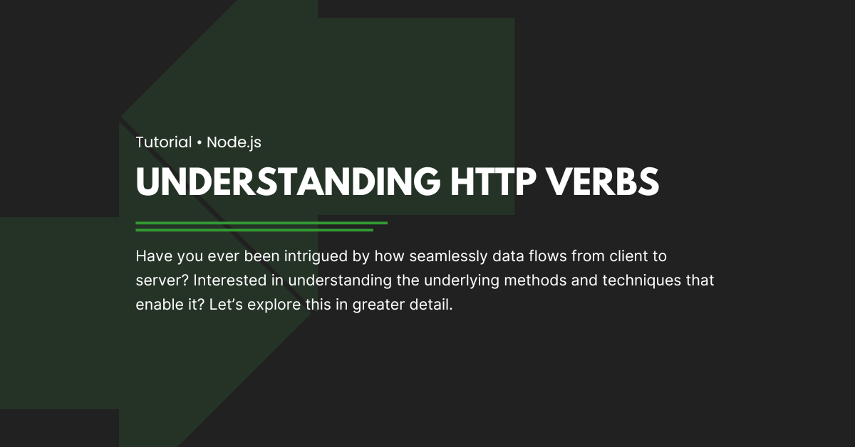 Building REST API endpoints with Node.js & Express