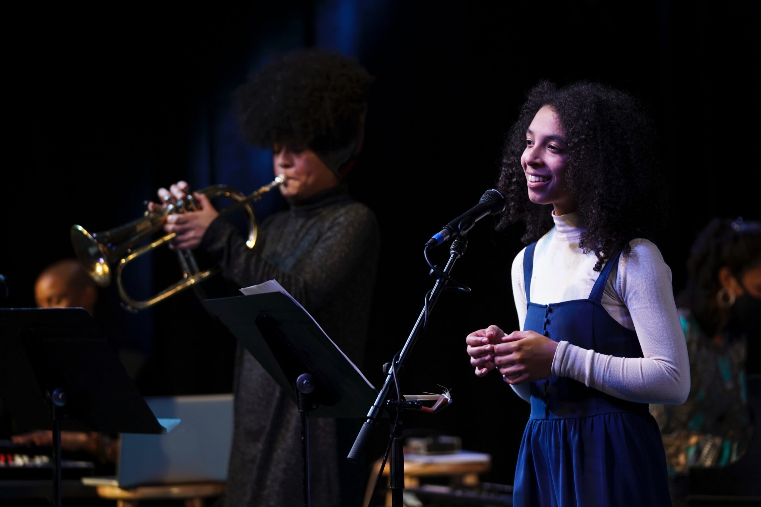 Devon Performing in Vermont Jazz Center.