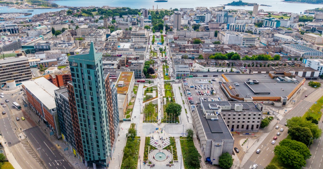 Plymouth Launches Grand Opening of the £30 Million Armada Way Regeneration