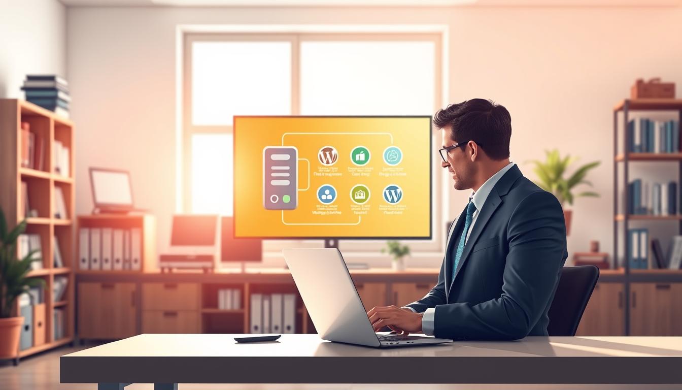 WordPress site migration process