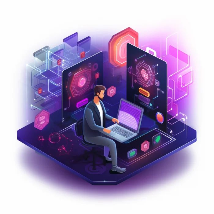 Ai Application - Modern City Design - Mobile