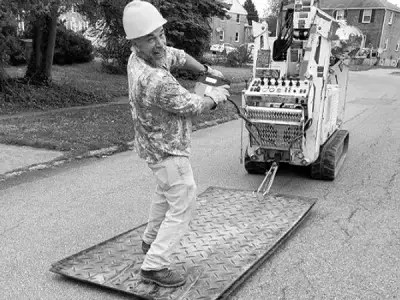 Right-Of-Way Machine access