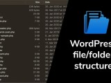 Wordpress File Folder Structure Explained