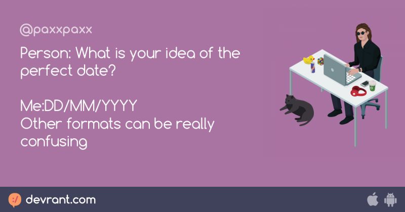 Yeah Perfect Date Date Format Devrant - Perfect Ultra HD Minimal Arts | Free Download