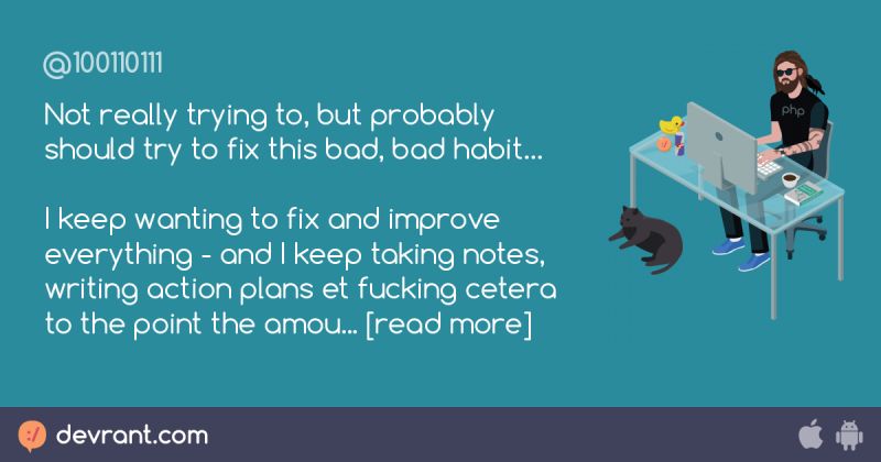 Bad Dev Habit You Should Unlearn Devrant - Gorgeous Nature Illustration - Full HD