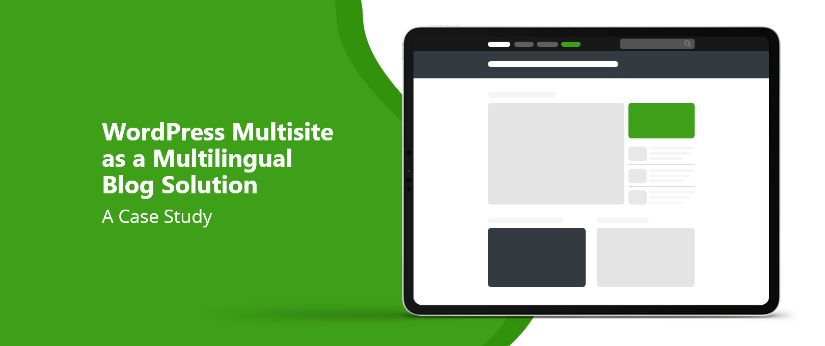 A wordpress multisite is like a network of many individual wordpress sites, all distinct yet connected together by a single wordpress core. WordPress Multisite as a Multilingual Blog Solution - DevriX