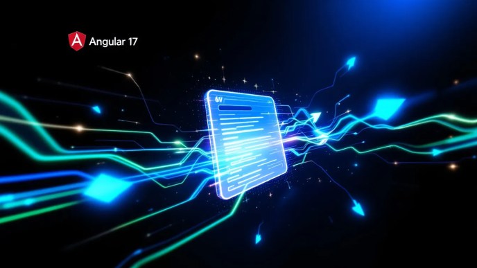 Illustration of passing FormGroup as an input in Angular 17 with interconnected parent and child components, emphasizing Signals for efficient state management.