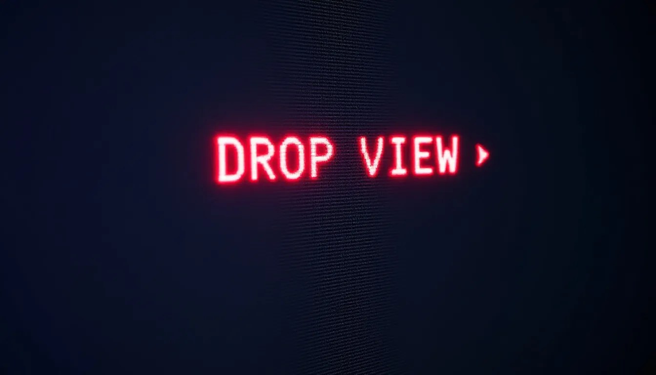 SQL script to drop all views in Db2 displayed on a command-line interface, emphasizing database automation and optimization.