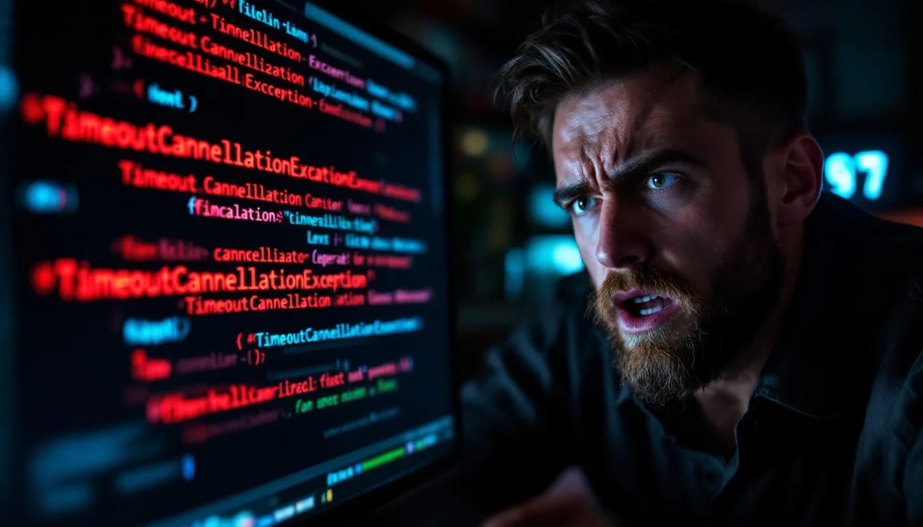 Kotlin developer troubleshooting withTimeoutOrNull timeout inconsistencies with error messages on screen.