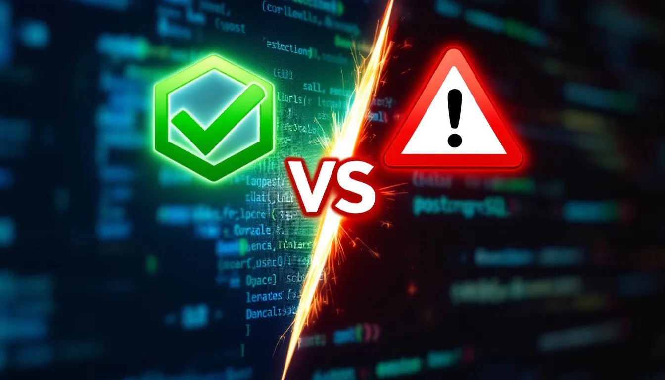 Oracle vs PostgreSQL implicit data conversion comparison, highlighting database migration challenges.