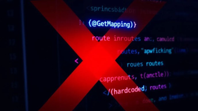 Illustration of Spring Boot GetMapping with dynamic vs. hardcoded routes, highlighting a better way to manage API endpoints.