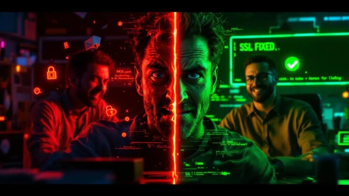 Java developer fixing PKIX path building failed SSLHandshakeException error with truststore update split screen