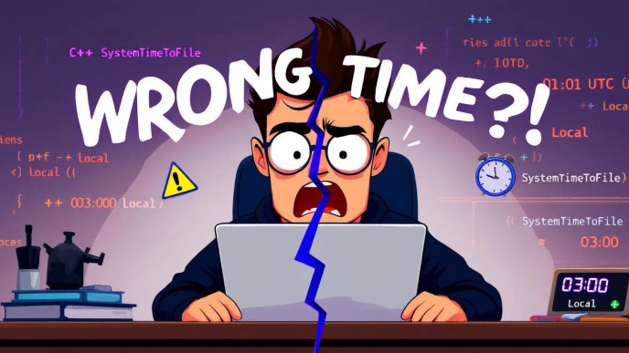 Developer confused over SystemTimeToFileTime and FileTimeToLocalFileTime mismatch with highlighted timezone error