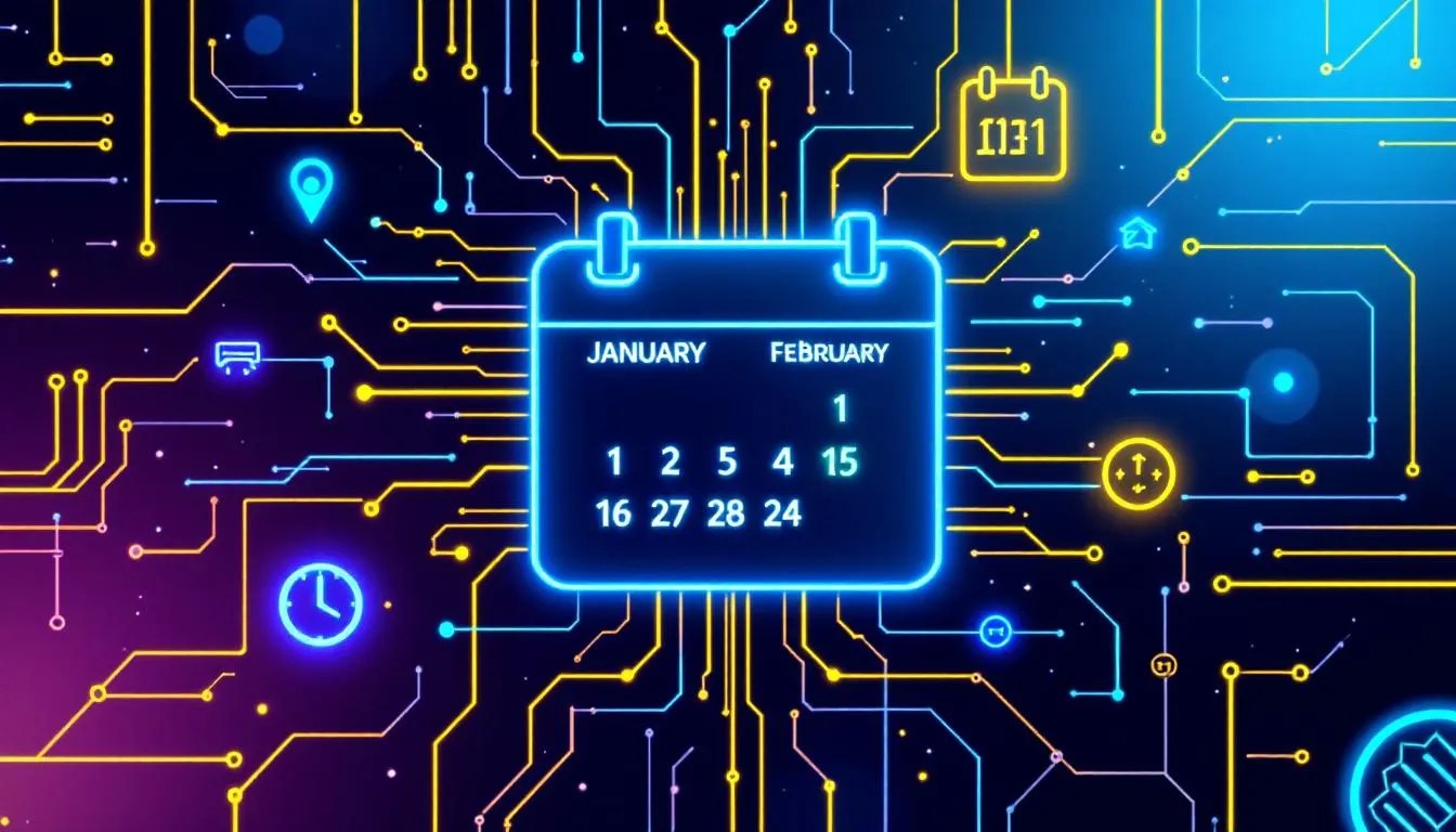 Power Query month manipulation calendar showing overlapping weeks and custom logic in Power BI