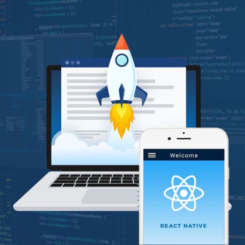 Mobile App Development Devtac - Classic Dark Background - 8K