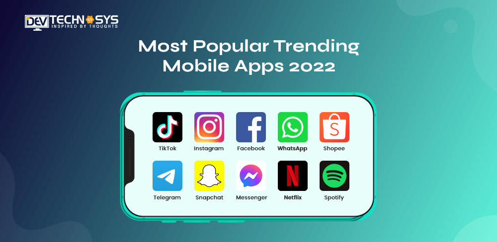 Most popular trending mobile apps 2022