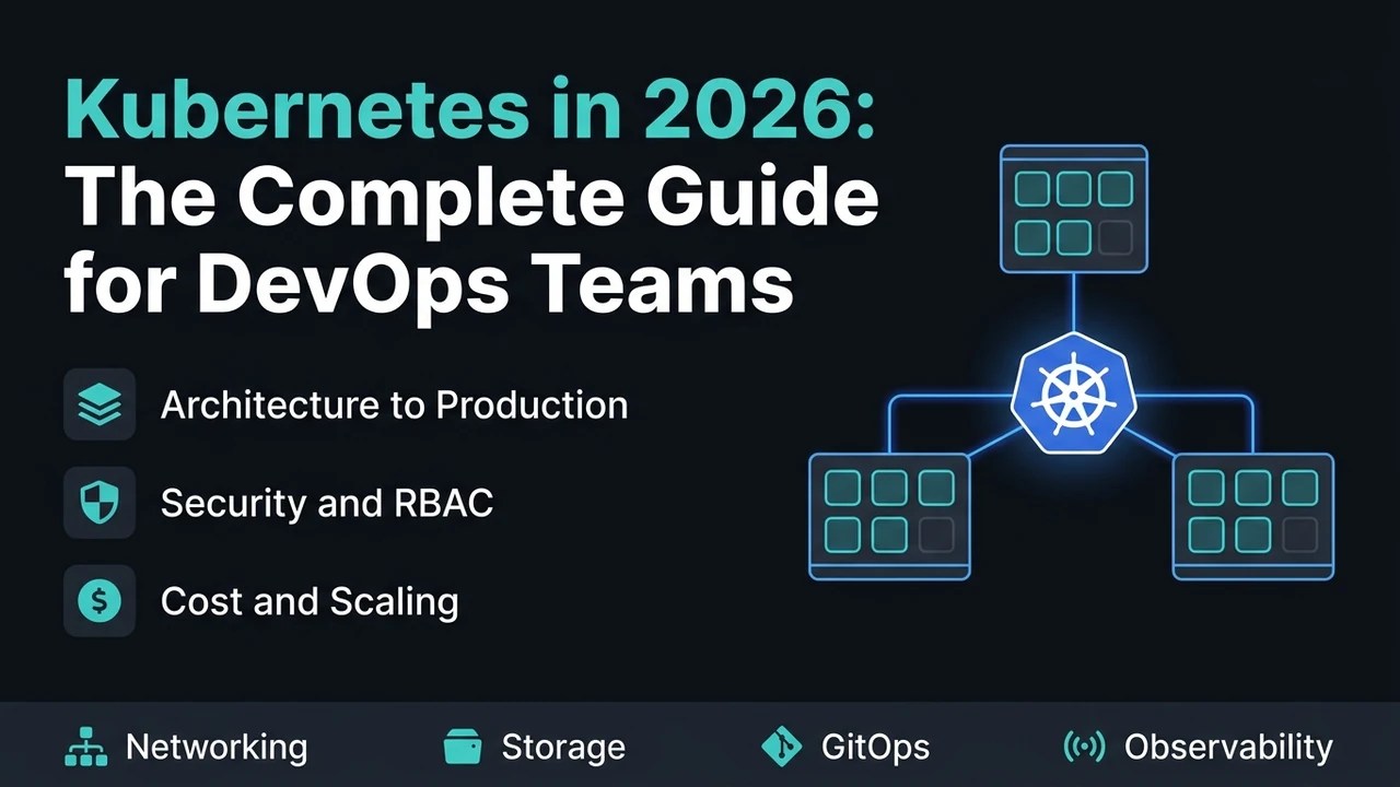 kubernetes guide architecture diagram showing control plane and worker node components