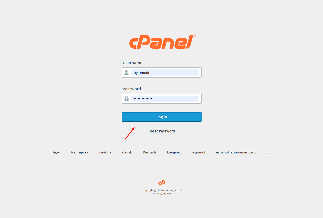 Di hosting kita harus tahu user dan password cpanel terlebih dahulu. Cara Reset Password WordPress di cPanel