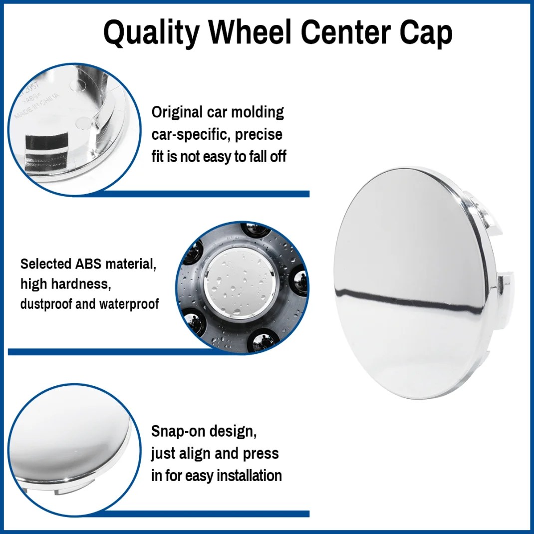 American Eagle Alloys Rim Center Caps (2)