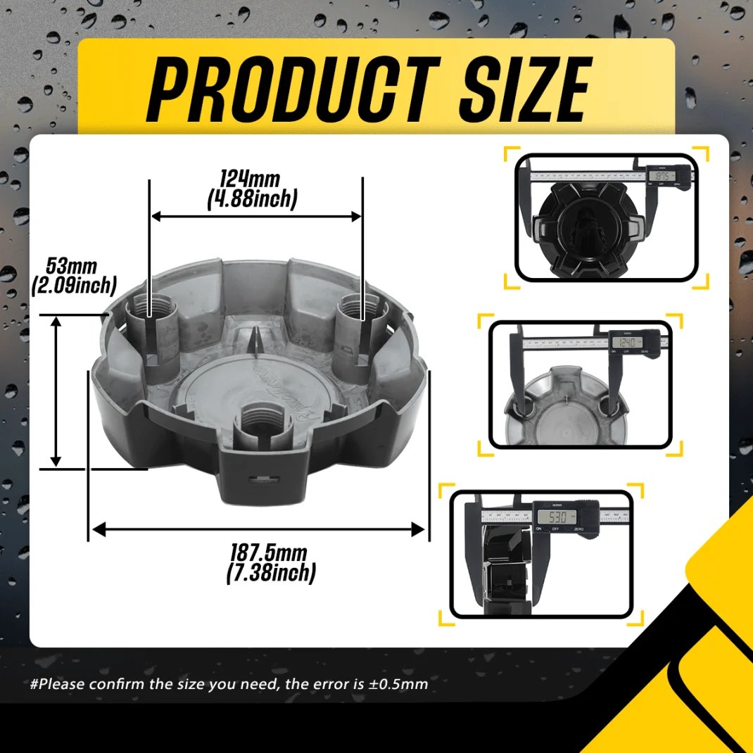 Chevrolet Silverado 1500 Wheel Center Caps(2)