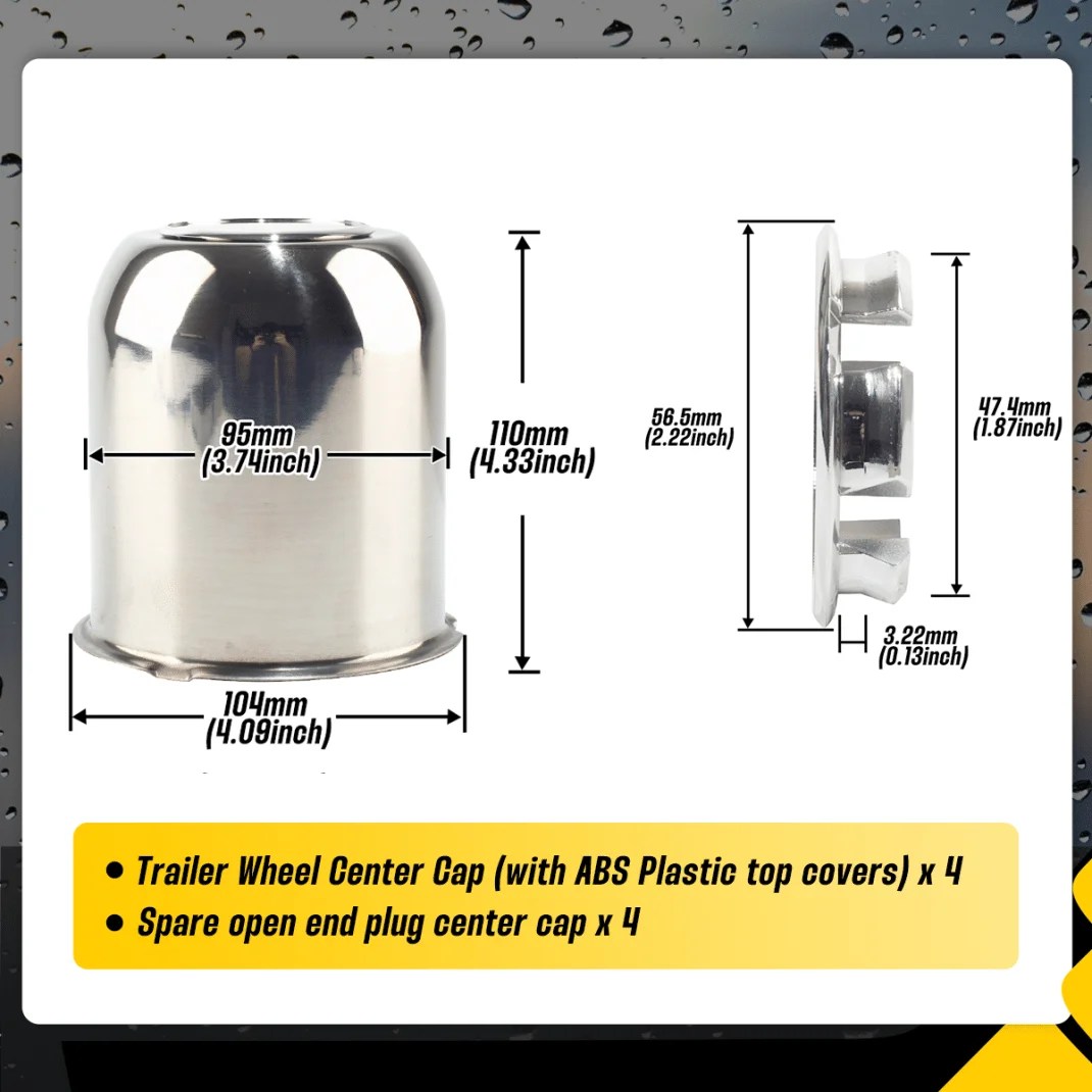 With 3.74in Plus Plug Spare Cap Compatible Plug Through (3)