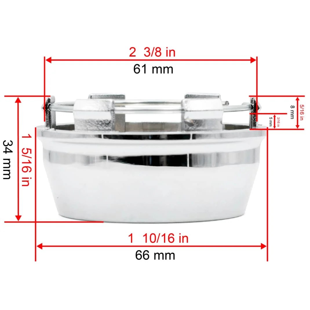 4pc Avid.1 Chrome Wheel Center Caps (1)