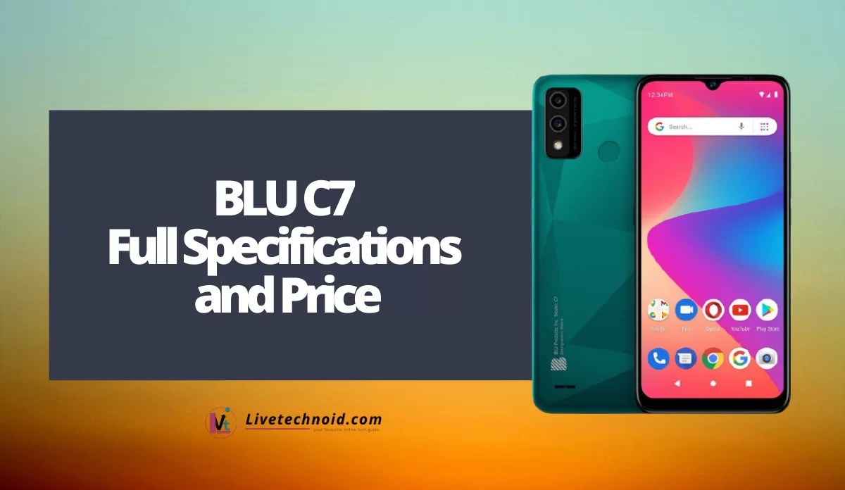 BLU C7 Full Specifications and Price