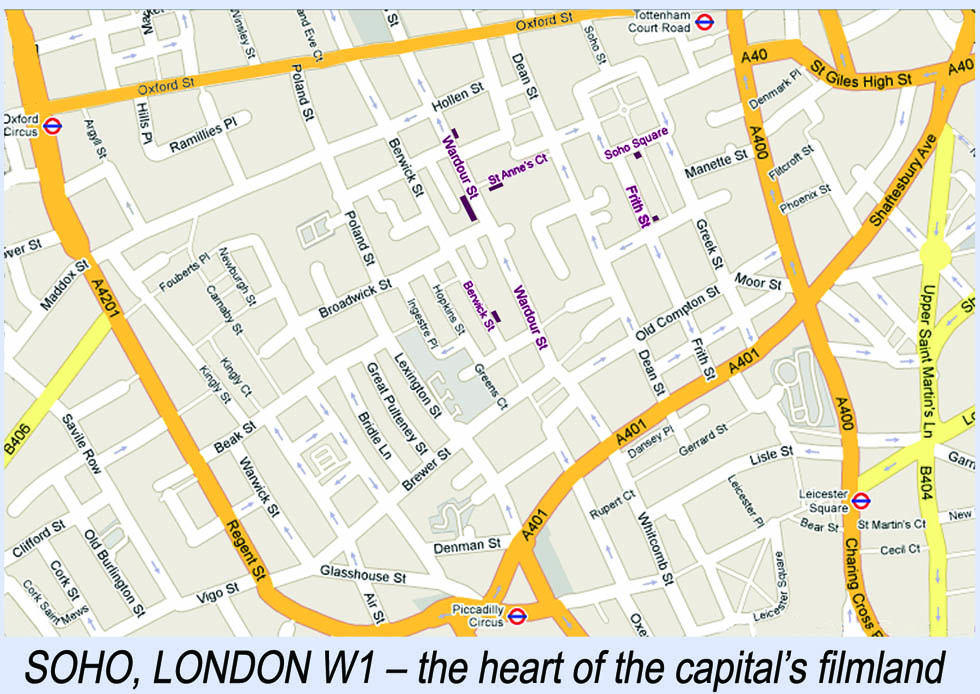 STUDIO SYSTEM Soho Map 
