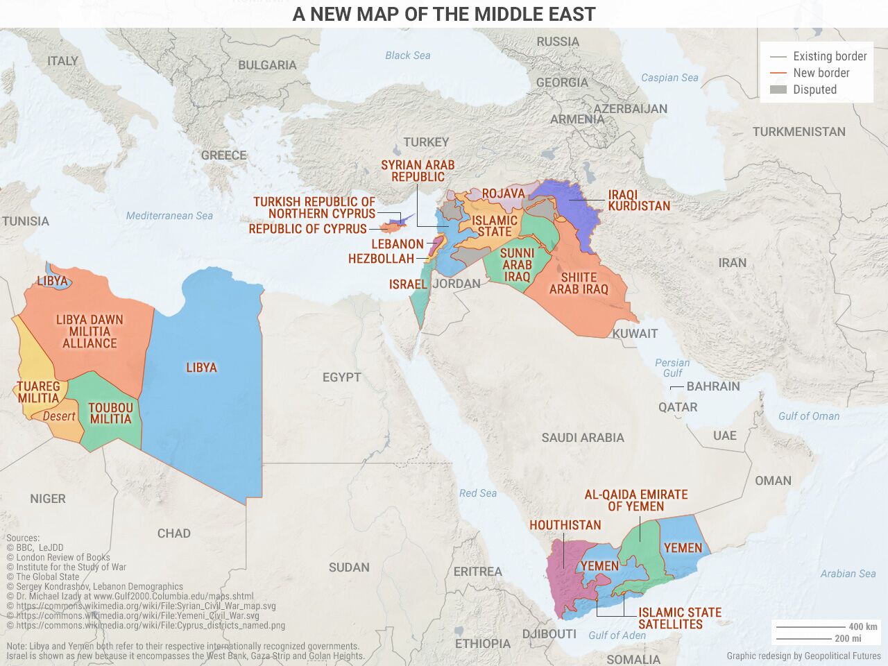 The Geopolitics Of 2017 In 4 Maps Futures New Middle East 