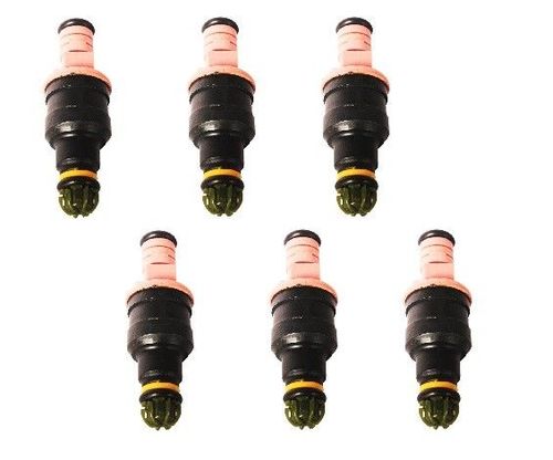 New x 6 fuel injectors for bmw m3 328is 328i 528i 2.8l 3.2l no core charge