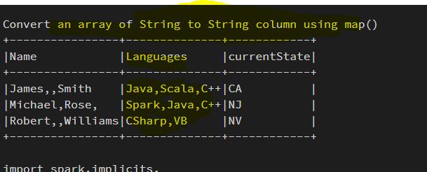 Convert Array Of String Columns To Column On Dataframe Projectpro - Download Classic Space Image | Ultra HD