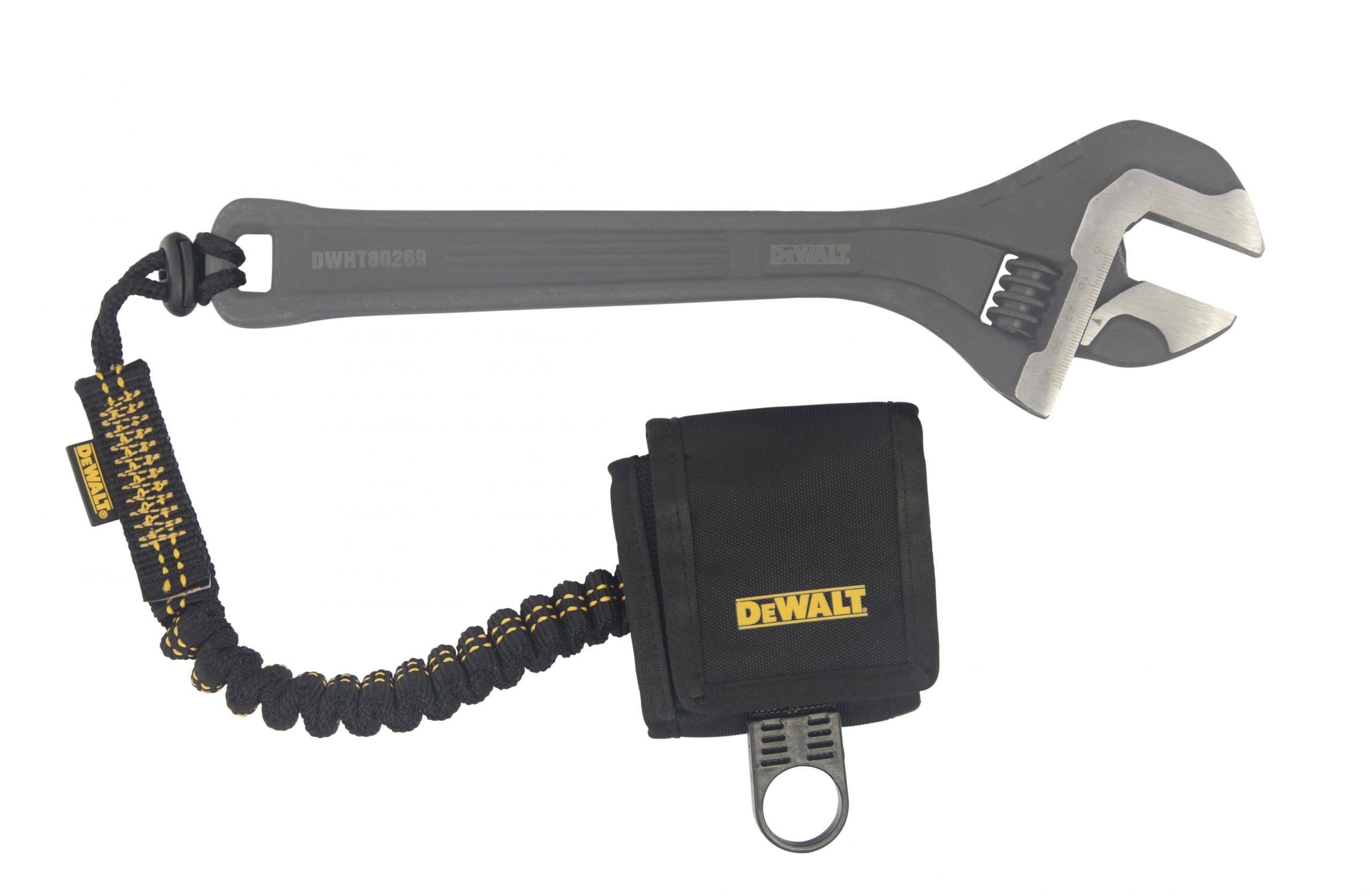 DEWALT Wristband Safety Tool Anchor with Lanyard