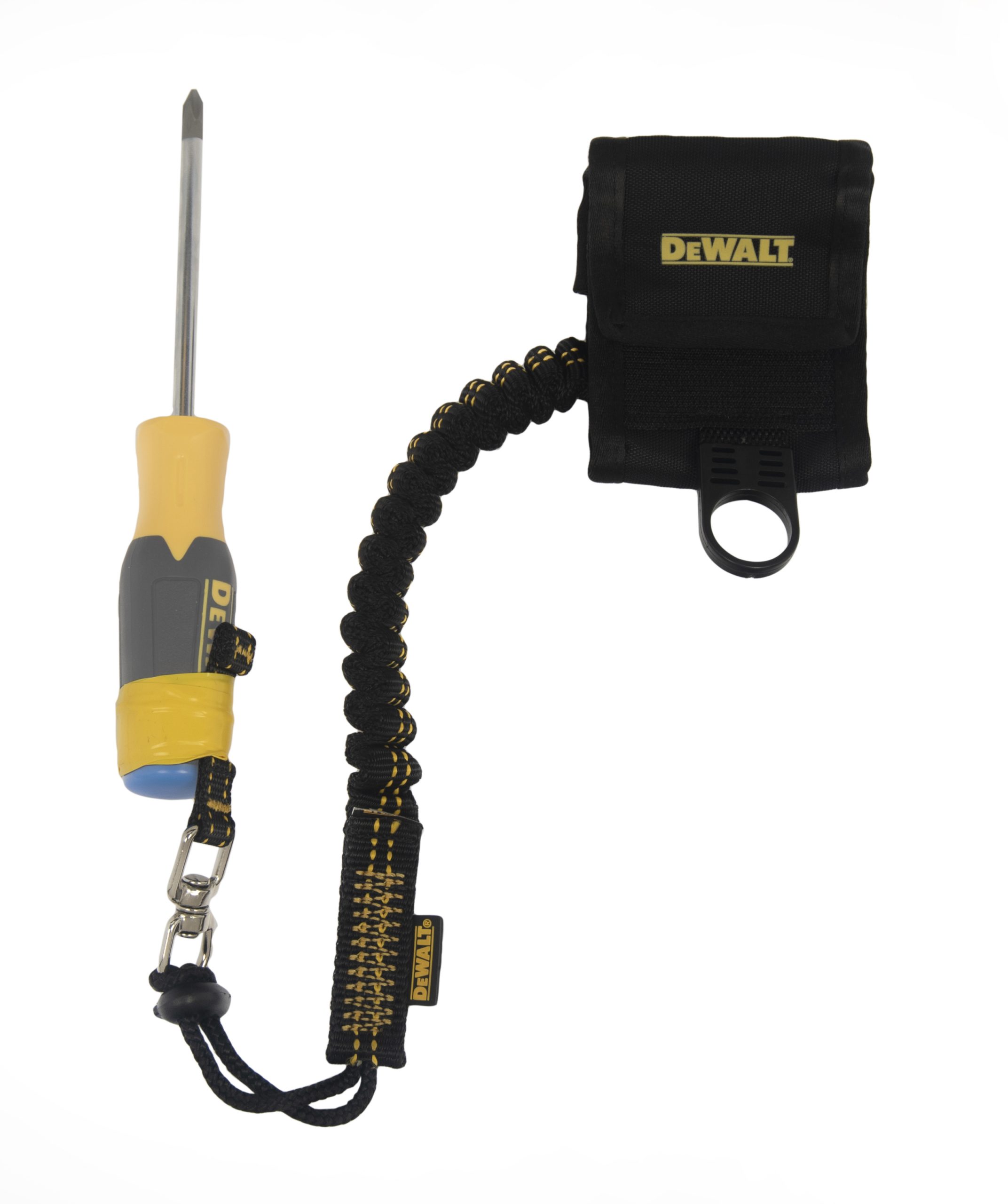 DEWALT Wristband Safety Tool Anchor with Lanyard
