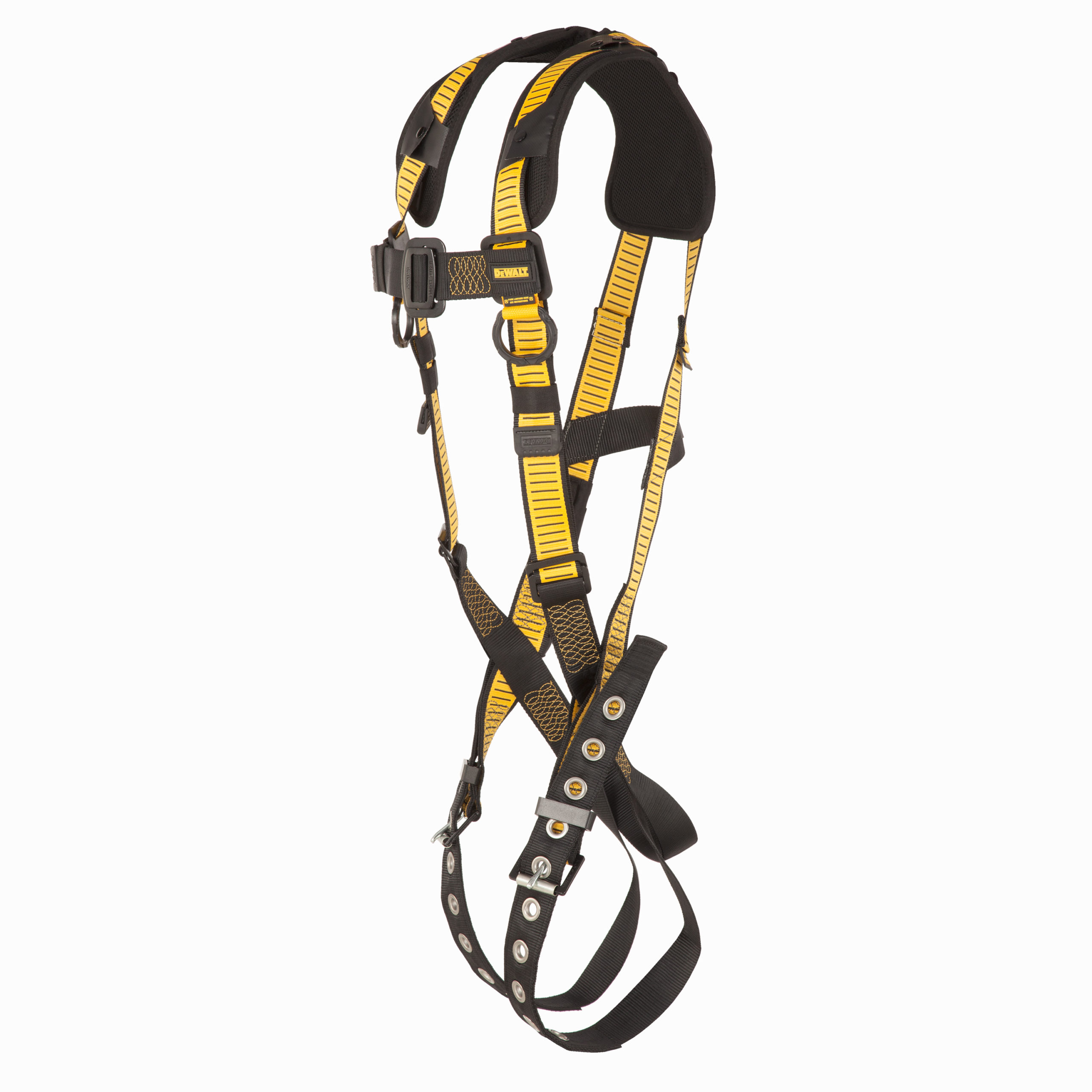 DEWALT D1000 HARNESS Safety Vest Style, 5-Point, back d-ring