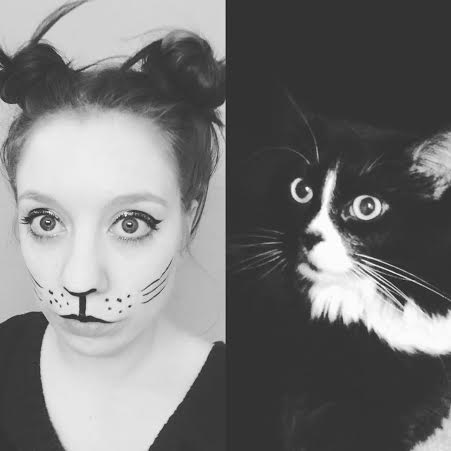 dressing up like my cat