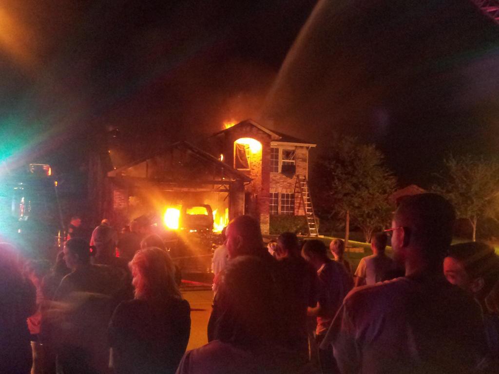 Structure Fire (Burleson) DFW Scanner