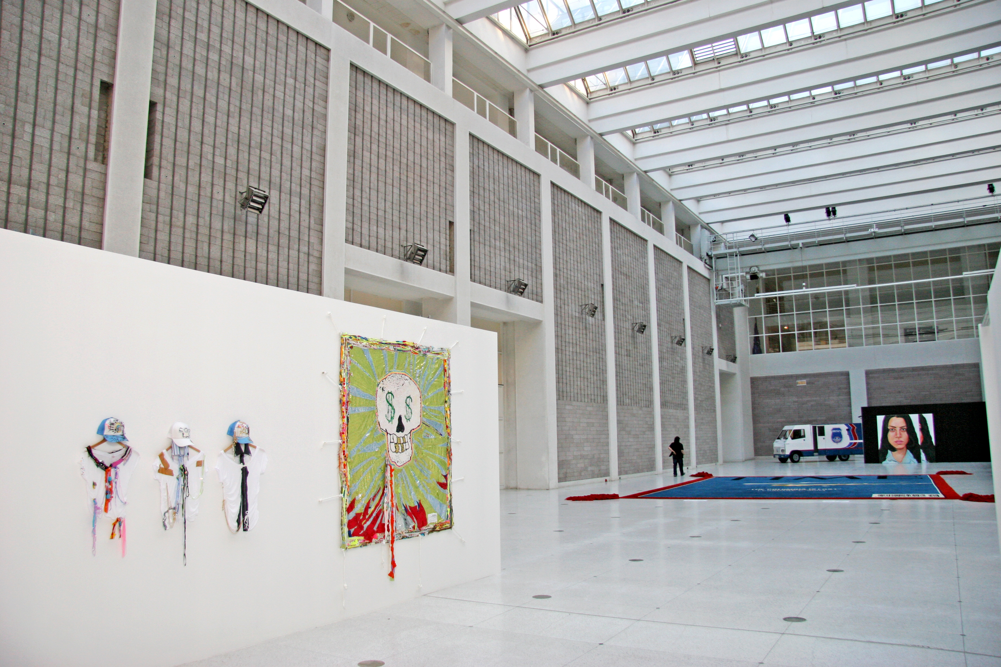 Pay is not enough to come into the National Gallery Prague, Tina B Festival, Prague, 2006