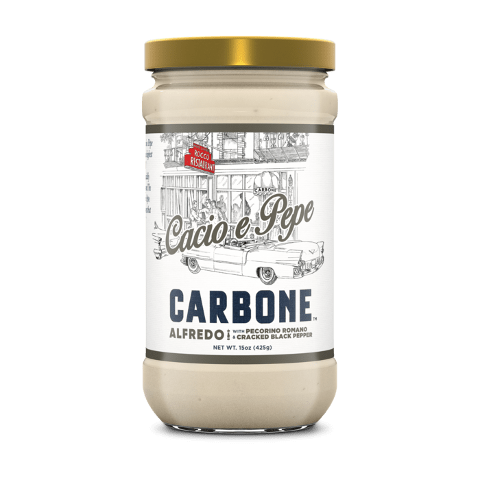 Elevate Your Pasta Nights with Carbone Fine Food’s New Chef-Curated Cacio e Pepe Alfredo Sauce!