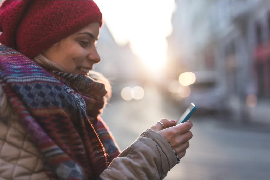 Girl Texting