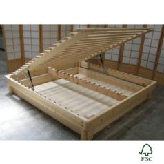 Cama Somier Arcon Abatible Camas De Madera Ekoideas