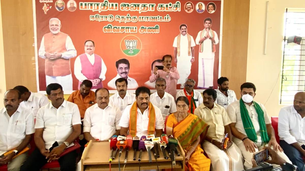 ஜூலை 6ல் பாஜக., சார்பில் கீழ்பவானி பாசன வாய்க்கால் பணி ஆய்வு: அண்ணாமலை பங்கேற்பு!
