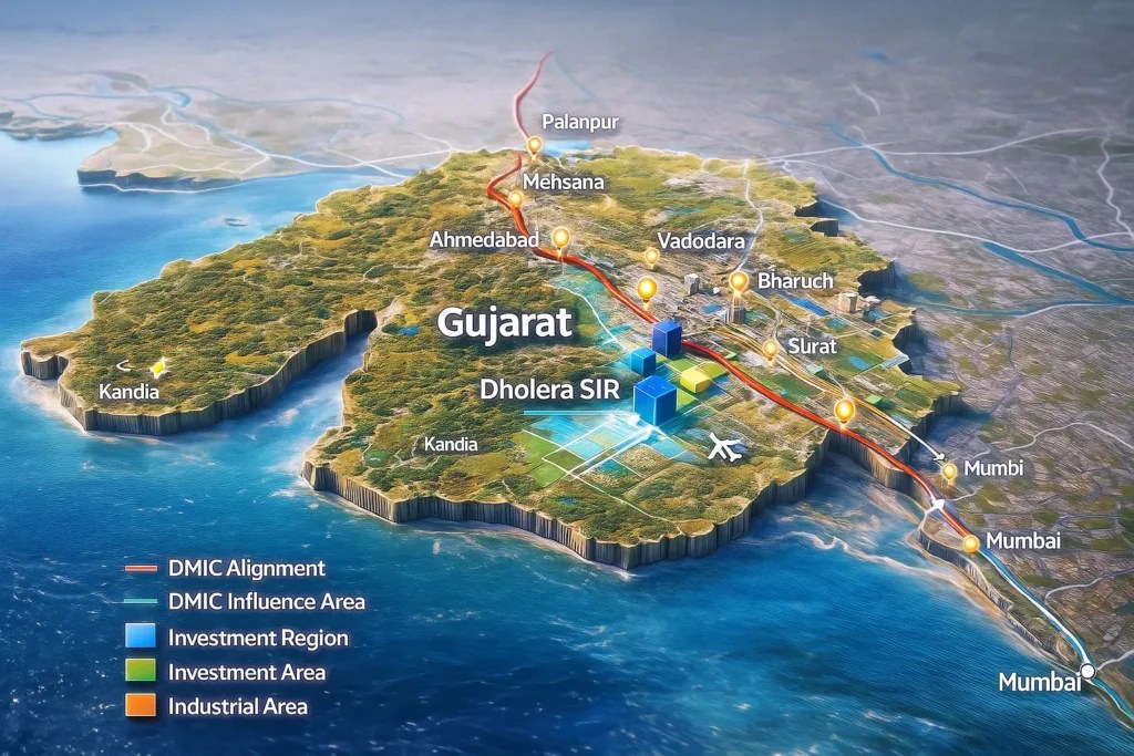 Dholera Gujarat Map Complete 2026 Guide To Dholera Maps City Planning