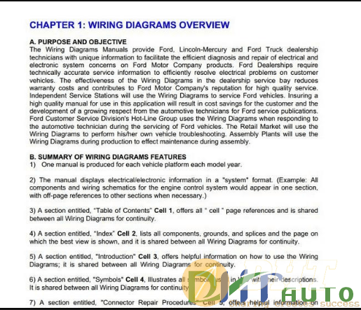 Using ford wiring diagrams
